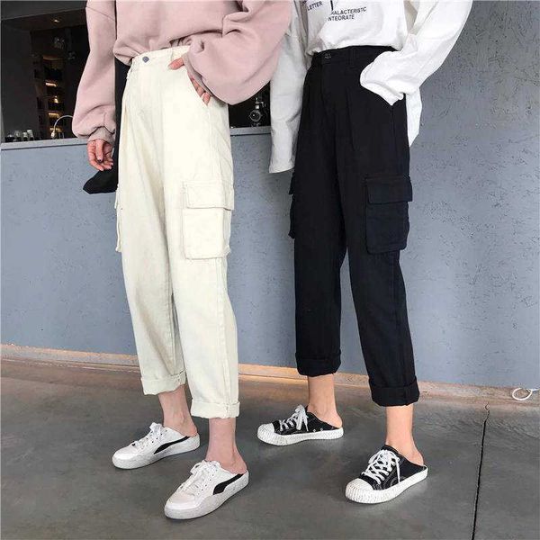 women's pants & capris moda mulher mulheres carga de cintura calas soltas corredores moletom feminino streetwear engraado hip hop japo, Black;white
women's pants & capris moda mulher mulheres carga de cintura calas soltas corredores moletom feminino streetwear engraado hip hop japo, Black;white