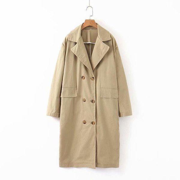 women's jackets woah 2021 european and american fashion buttons windbreaker xz85-2179, Black;brown
women's jackets woah 2021 european and american fashion buttons windbreaker xz85-2179, Black;brown