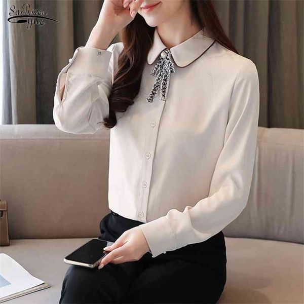 casual vintage cardigan shirts women clothing blusas mujer solid long sleeve blouse and plus size 8102 50 210521, White
casual vintage cardigan shirts women clothing blusas mujer solid long sleeve blouse and plus size 8102 50 210521, White