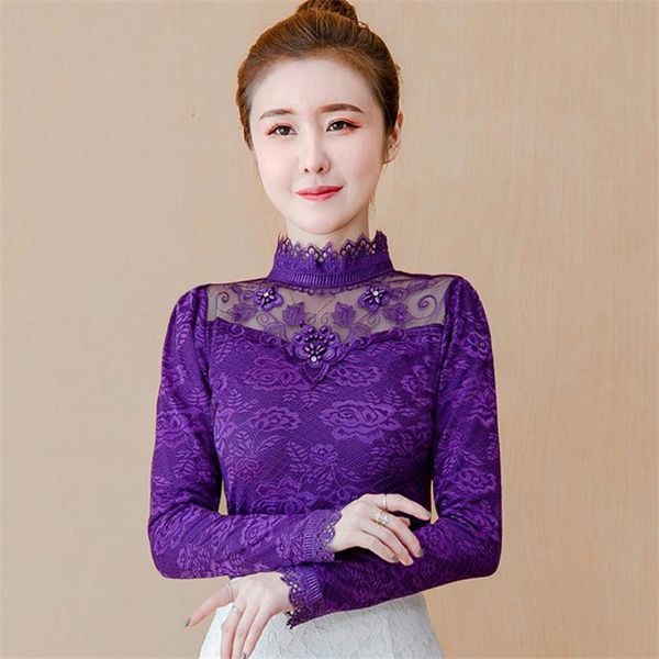 women's t-shirt lace hollow out long sleeve embroidery pullovers women fashion elegant puls size slim tee shirt ladies mom blouse, White
women's t-shirt lace hollow out long sleeve embroidery pullovers women fashion elegant puls size slim tee shirt ladies mom blouse, White