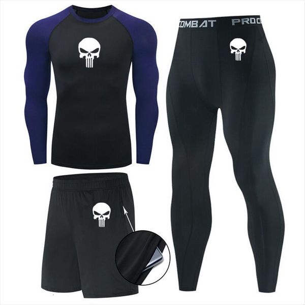 full 3 piece suit mma men tracksuits tactics winter thermal underwear skull rashgard male compression sport tights jogging, Gray
full 3 piece suit mma men tracksuits tactics winter thermal underwear skull rashgard male compression sport tights jogging, Gray