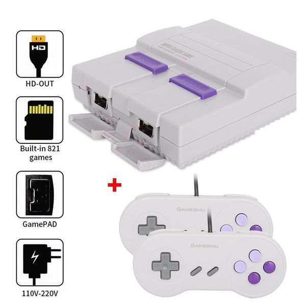 game consolefor -compatible tv video built-in 821 games dual handheld retro wired controller pal&ntsc one or double player portable play pla
game consolefor -compatible tv video built-in 821 games dual handheld retro wired controller pal&ntsc one or double player portable play pla