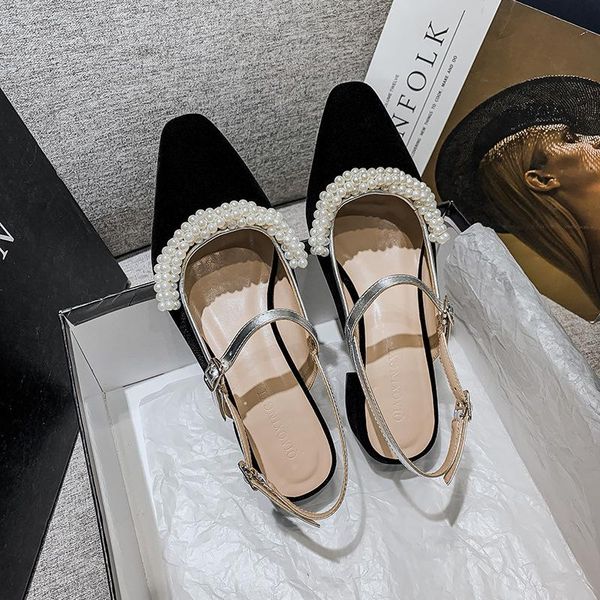 sandals 2021 summer thick heel thin strap bandage korean edition fashion pearl designer large size 35-41 women's shoes, Black
sandals 2021 summer thick heel thin strap bandage korean edition fashion pearl designer large size 35-41 women's shoes, Black