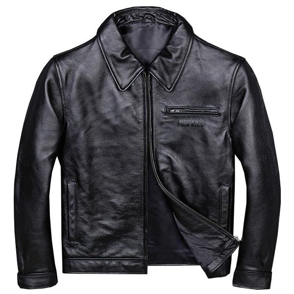 men's leather & faux 2021 black casual jacket plus size xxxxl genuine thick cowhide slim fit winter coat
men's leather & faux 2021 black casual jacket plus size xxxxl genuine thick cowhide slim fit winter coat