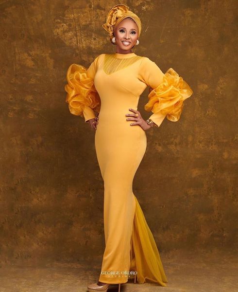 aso ebi african classic daffodil formal mermaid evening dresses with long sleeves organza ruffle special occasion dress autumn winter elegan, Black;red
aso ebi african classic daffodil formal mermaid evening dresses with long sleeves organza ruffle special occasion dress autumn winter elegan, Black;red