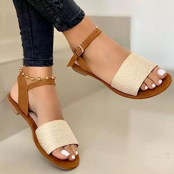 sandals summer women shoes flat ladies fashion roma peep toe slip-on sandalias casual females beach, Black
sandals summer women shoes flat ladies fashion roma peep toe slip-on sandalias casual females beach, Black