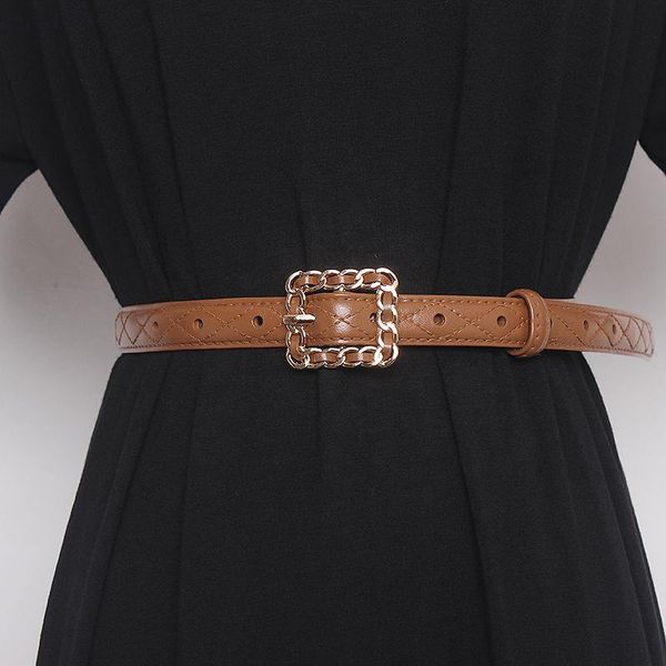 belts korean-style buckle women's leather belt plaid fashionable waistband jean dressed genuine, Black;brown
belts korean-style buckle women's leather belt plaid fashionable waistband jean dressed genuine, Black;brown