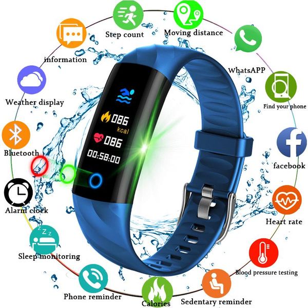 wristwatches smart bracelet watch waterproof men and women sports pedometer fitness tracker blood pressure monitoring wristband pk mi, Slivery;brown
wristwatches smart bracelet watch waterproof men and women sports pedometer fitness tracker blood pressure monitoring wristband pk mi, Slivery;brown