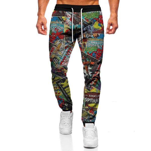 men's pants autumn clothing sweatpants 3d printing trousers for men cool color fashion casual, Black
men's pants autumn clothing sweatpants 3d printing trousers for men cool color fashion casual, Black