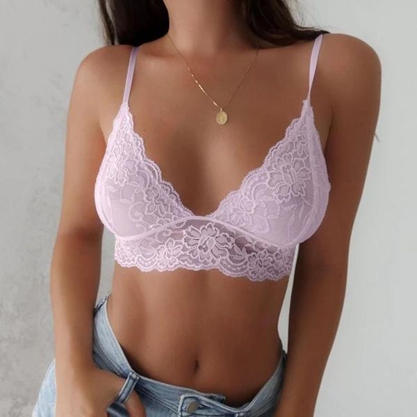 bras women plus size crop wireless bra lingerie v-neck frontless underwear camisole sujetadores para mujeres soutien gorge, Red;black
bras women plus size crop wireless bra lingerie v-neck frontless underwear camisole sujetadores para mujeres soutien gorge, Red;black
