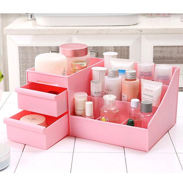 large capacity cosmetic organizer storage box drawer dressing table skin care rack house container sundries makeup boxes & bins
large capacity cosmetic organizer storage box drawer dressing table skin care rack house container sundries makeup boxes & bins
