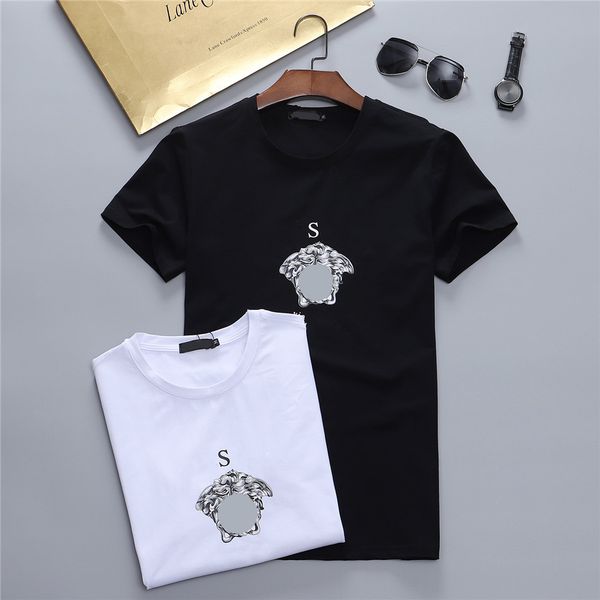 2021 men's and women's fashion short tee casual street wear pure color printed cotton m-3xl#001, White;black
2021 men's and women's fashion short tee casual street wear pure color printed cotton m-3xl#001, White;black