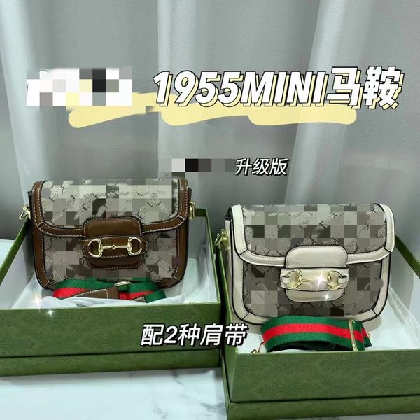 1955 horse buckle medieval single shoulder messenger bag new mini flower underarm women's contrast saddle bag
1955 horse buckle medieval single shoulder messenger bag new mini flower underarm women's contrast saddle bag