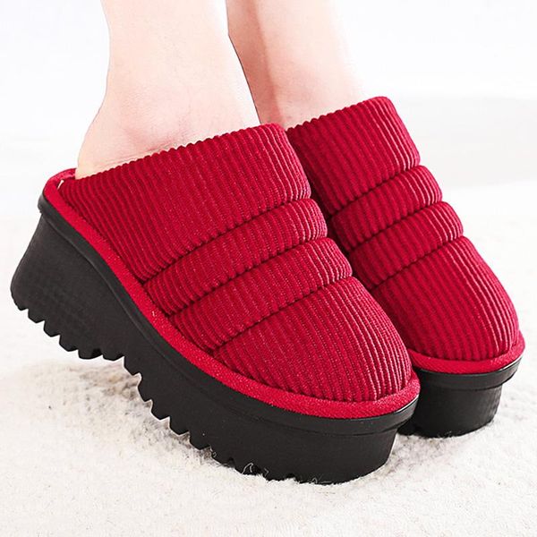 slippers high heeled cotton female thick bottom skid proof, heat preservation home use light foam pure manual lady, Black
slippers high heeled cotton female thick bottom skid proof, heat preservation home use light foam pure manual lady, Black
