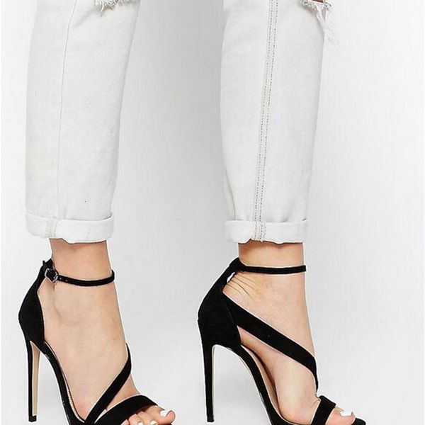 sandal black suede ankle buckle high sandals open toe strap side stiletto heel size 34 to 42 price discount
sandal black suede ankle buckle high sandals open toe strap side stiletto heel size 34 to 42 price discount