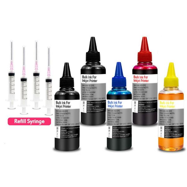 ink refill kits 5 * 100ml dye kit for 302 301 cartridge ciss 305 officejet pro 6960 6950 6956 printer xp-2100
ink refill kits 5 * 100ml dye kit for 302 301 cartridge ciss 305 officejet pro 6960 6950 6956 printer xp-2100