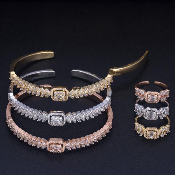 earrings & necklace bridetalk 2pcs jewelry set micro paved cubic zircon rose gold / silver color copper bangle&ring sets for women bridal pa
earrings & necklace bridetalk 2pcs jewelry set micro paved cubic zircon rose gold / silver color copper bangle&ring sets for women bridal pa