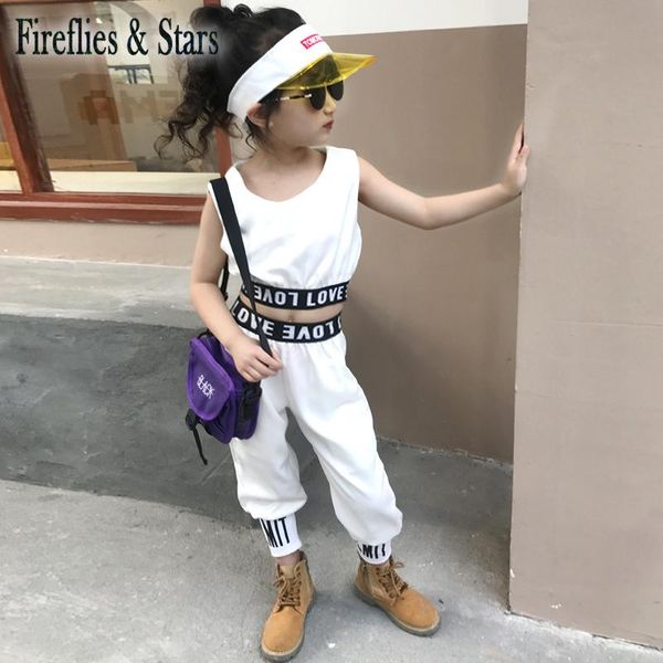 summer girls 2 pcs set baby crop + haren pants kids suit children streetwear letter print elastic opeining 4 to 14 yrs clothing sets, White
summer girls 2 pcs set baby crop + haren pants kids suit children streetwear letter print elastic opeining 4 to 14 yrs clothing sets, White