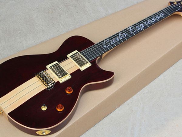 full body electric guitar deep wine red tiger maple veneer ebony fingerboard horse fingerboard
full body electric guitar deep wine red tiger maple veneer ebony fingerboard horse fingerboard