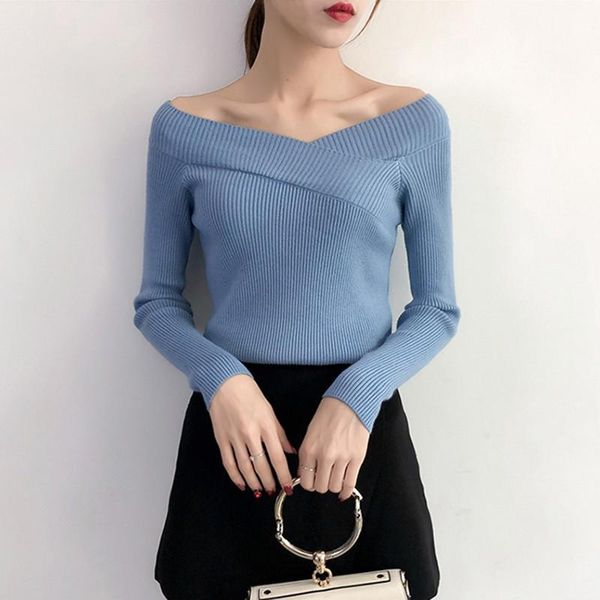 women's sweaters women long sleeves pullover autumn winter shirt v-neck sweater fashion jumper, White;black
women's sweaters women long sleeves pullover autumn winter shirt v-neck sweater fashion jumper, White;black