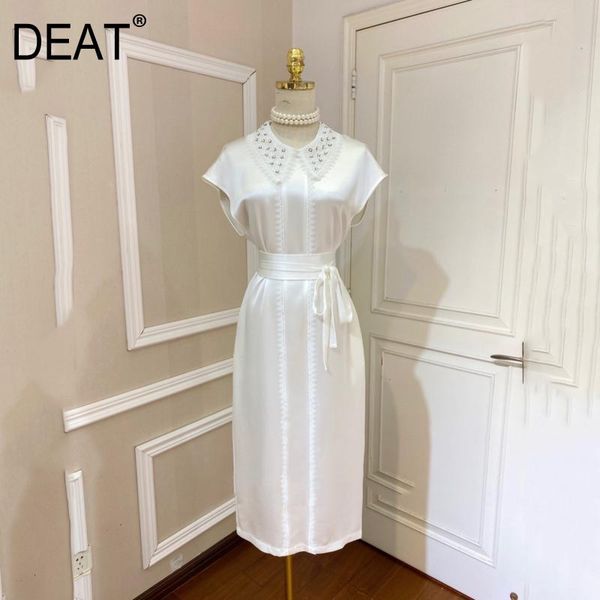 party dresses deat woman midi dress solid lace patchwork pearl turn down collar batwing sleeve high waist vintage style 2021 summer 15xf643, White;black
party dresses deat woman midi dress solid lace patchwork pearl turn down collar batwing sleeve high waist vintage style 2021 summer 15xf643, White;black