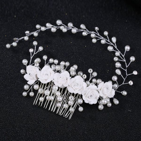 hair clips & barrettes rhinestone crystal bridal comb flower pearl hairpin headpiece headdress wedding accessories bandeau femme pour cheveu, Golden;silver
hair clips & barrettes rhinestone crystal bridal comb flower pearl hairpin headpiece headdress wedding accessories bandeau femme pour cheveu, Golden;silver