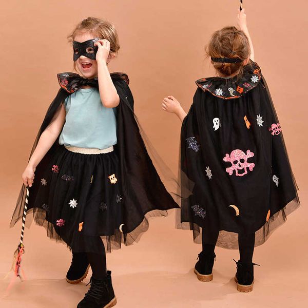 halloween children devil vampire costume cloak performance witch cospaly dance costume, Black;red
halloween children devil vampire costume cloak performance witch cospaly dance costume, Black;red