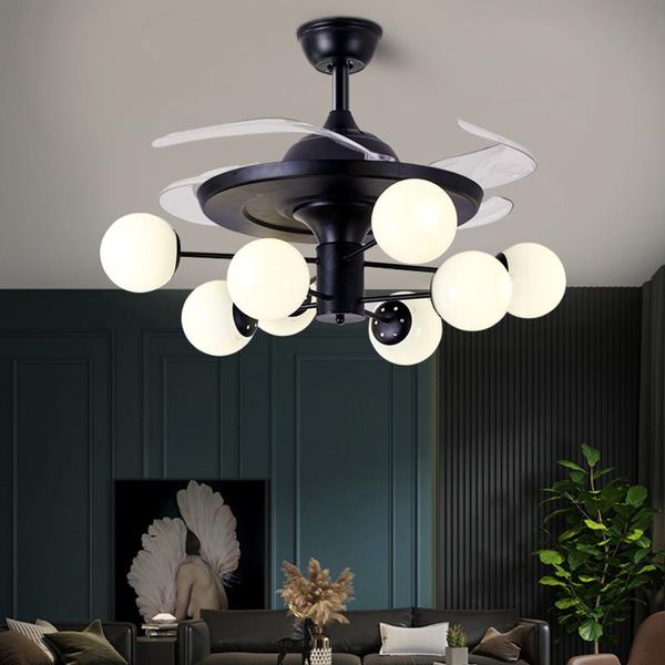 modern minimalist ceiling fan light decorative led glass pendant chandleier lighting bedroom lamp ac220v fans
modern minimalist ceiling fan light decorative led glass pendant chandleier lighting bedroom lamp ac220v fans