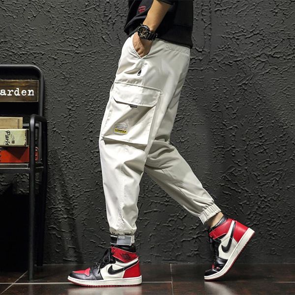 elastic waist m-5xl plus size men cargo pants ankle length multi pockets military pencil plain color trousers men's, Black
elastic waist m-5xl plus size men cargo pants ankle length multi pockets military pencil plain color trousers men's, Black