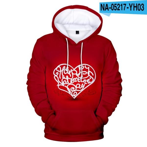 hoodie valentine's day hoodies love design clothes couples take sweatshirts men/women the gift of pullovers3d men's &, Black
hoodie valentine's day hoodies love design clothes couples take sweatshirts men/women the gift of pullovers3d men's &, Black