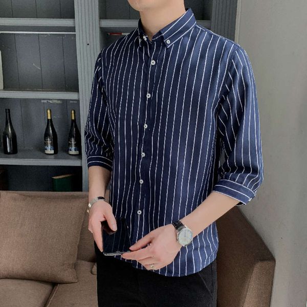 men's casual shirts shirtshirt men's 3 4 sleeve spring and autumn korean casual jacket cool base striped shirt fashion ylv1, White;black
men's casual shirts shirtshirt men's 3 4 sleeve spring and autumn korean casual jacket cool base striped shirt fashion ylv1, White;black