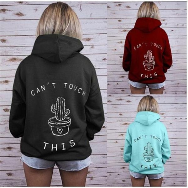women's hoodies & sweatshirts 2021 autumn high street fashion cactus printing hooded hip hop casual loose sweatshirt, Black
women's hoodies & sweatshirts 2021 autumn high street fashion cactus printing hooded hip hop casual loose sweatshirt, Black