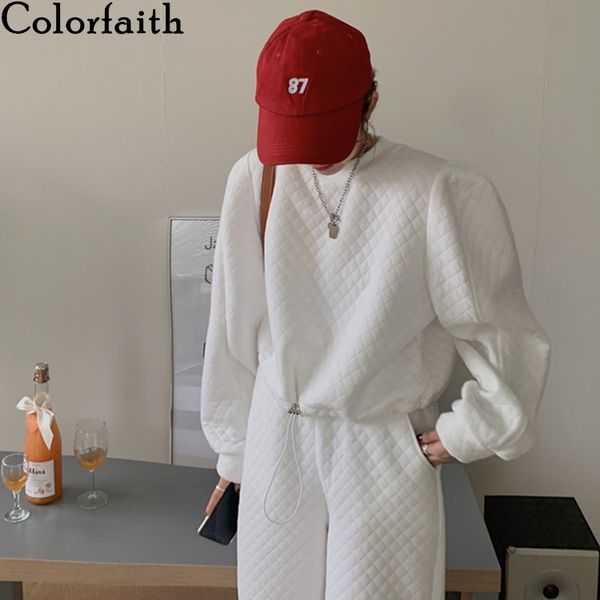 colorfaith new autumn winter women sets two pieces sweatshirt and sporty pants drawstring oversized tracksuit suits ws8628 210413, White
colorfaith new autumn winter women sets two pieces sweatshirt and sporty pants drawstring oversized tracksuit suits ws8628 210413, White