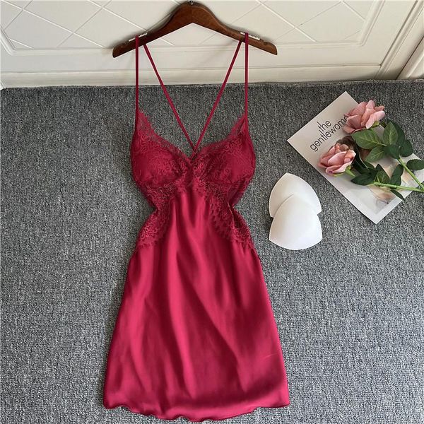 women's sleepwear satins ice silks night dress women v-neck spaghetti strap korea nightgown summer sleepdress womne gown, Black;red
women's sleepwear satins ice silks night dress women v-neck spaghetti strap korea nightgown summer sleepdress womne gown, Black;red