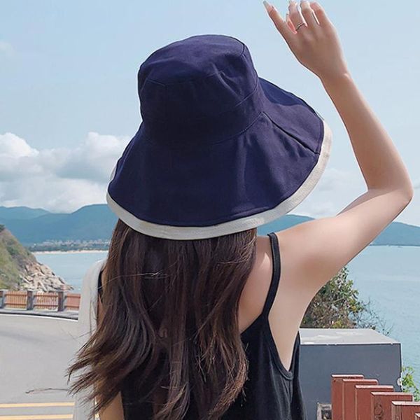 wide brim hats foldable simple beach double side summer hat female casual sun with wind rope women black cotton cap gift, Blue;gray
wide brim hats foldable simple beach double side summer hat female casual sun with wind rope women black cotton cap gift, Blue;gray