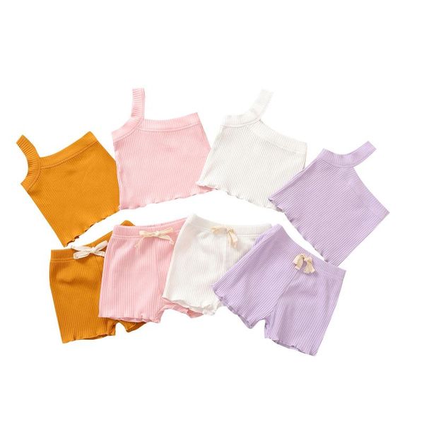 clothing sets summer cute infant baby girls clothes one shoulder solid knit sleeveless vest shorts 2pcs outfits 0-18m, White
clothing sets summer cute infant baby girls clothes one shoulder solid knit sleeveless vest shorts 2pcs outfits 0-18m, White