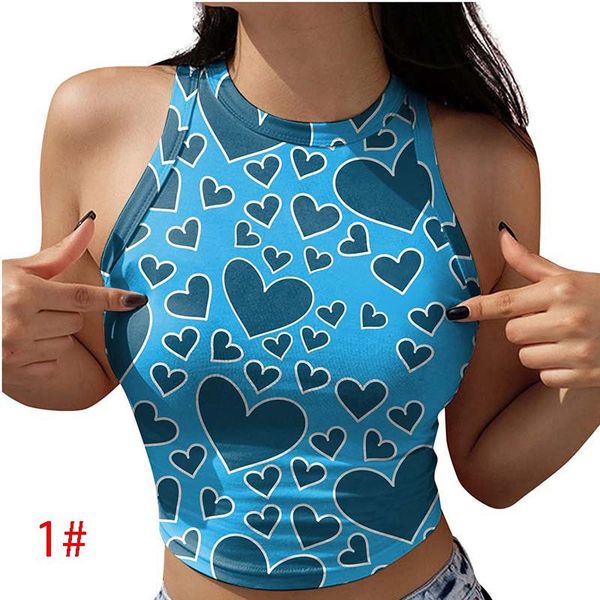 2022 summer printing sleeveless for women tshirts round neck casual vest crop hc1828, White
2022 summer printing sleeveless for women tshirts round neck casual vest crop hc1828, White