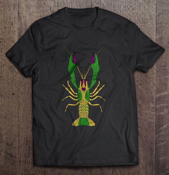 men's t-shirts men funny t shirt fashion tshirt mardi gras crawfish women t-shirt, White;black
men's t-shirts men funny t shirt fashion tshirt mardi gras crawfish women t-shirt, White;black