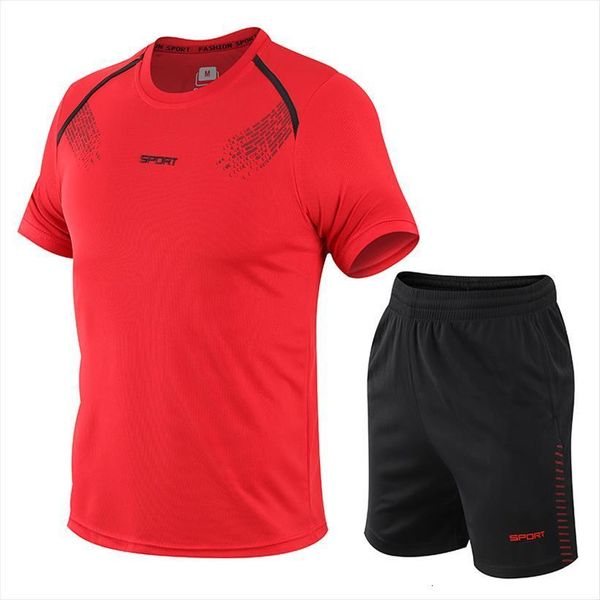 summer sportswear set fashion men tracksuits two pieces suit short sleeve t shirt amp shorts male quick dry sports clothing, Gray
summer sportswear set fashion men tracksuits two pieces suit short sleeve t shirt amp shorts male quick dry sports clothing, Gray