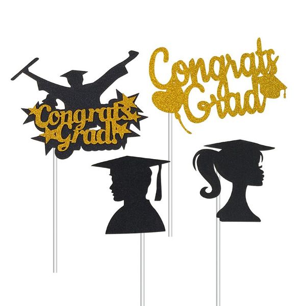 other festive & party supplies 4 pcs graduation season cake ers bachelor's clothing picks congratulate graduates inserts cards dessert
other festive & party supplies 4 pcs graduation season cake ers bachelor's clothing picks congratulate graduates inserts cards dessert
