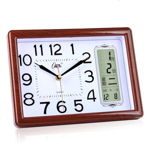 wall clocks modern design creative clock square shape simple digital silent calendar reloj pared home decoration eb5wc
wall clocks modern design creative clock square shape simple digital silent calendar reloj pared home decoration eb5wc