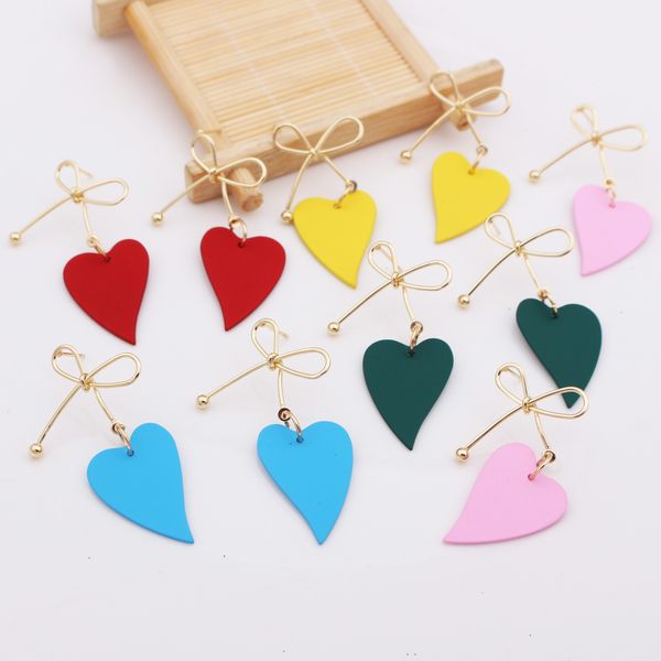fashion heart geometric dangle earring for women vintage gold color bowknot earrings irregular korean charm jewelry accessories, Silver
fashion heart geometric dangle earring for women vintage gold color bowknot earrings irregular korean charm jewelry accessories, Silver