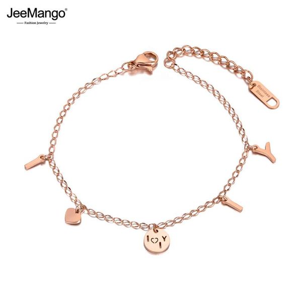 link, chain jeemango fashion titanium stainless steel i love you charm bracelets for women bohemia cz crystal party bracelet jewelry jb20216, Black
link, chain jeemango fashion titanium stainless steel i love you charm bracelets for women bohemia cz crystal party bracelet jewelry jb20216, Black