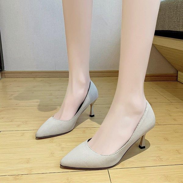 dress shoes women pumps pointed sandals stiletto wedding woman solid color shallow heels for spring/autumn nice, Black
dress shoes women pumps pointed sandals stiletto wedding woman solid color shallow heels for spring/autumn nice, Black