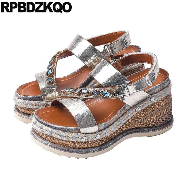 sandals diamond high heels pumps jewel crystal genuine leather wedge platform extreme rhinestone shoes women silver, Black
sandals diamond high heels pumps jewel crystal genuine leather wedge platform extreme rhinestone shoes women silver, Black