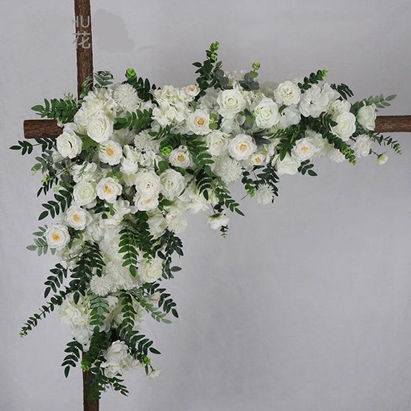 artificial flower arrangement set wedding arch backdrop decor corner triangle wall row customized decorative flowers & wreaths
artificial flower arrangement set wedding arch backdrop decor corner triangle wall row customized decorative flowers & wreaths