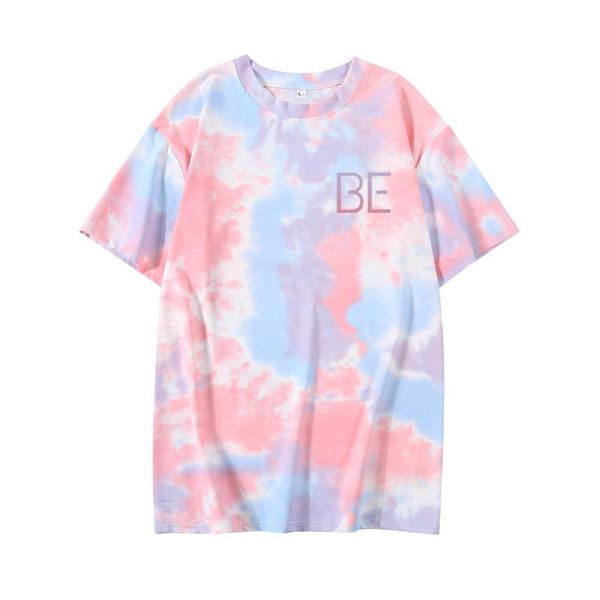 women's t-shirt little be letter left chest pattern print tie dye female summer korean streetwear student harajuku style couple, White
women's t-shirt little be letter left chest pattern print tie dye female summer korean streetwear student harajuku style couple, White