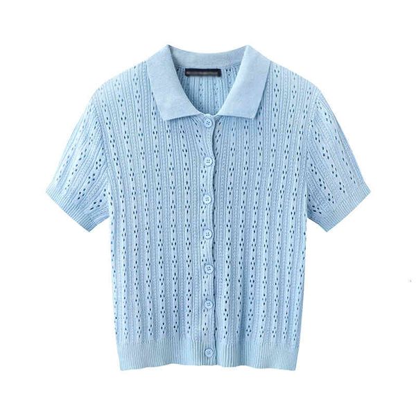 women's knits & tees slim girls sweet knitted hollow out tshirts 2021 summer fashion ladies vintage short cute women chic blu, White
women's knits & tees slim girls sweet knitted hollow out tshirts 2021 summer fashion ladies vintage short cute women chic blu, White