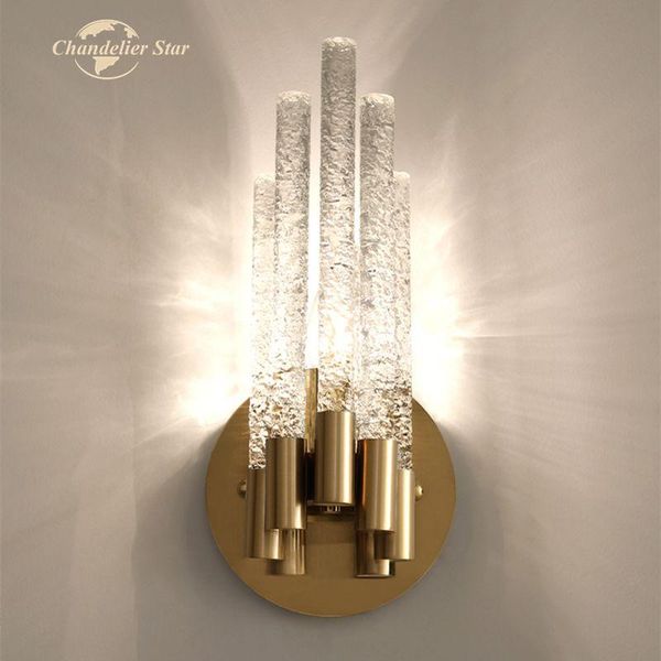 wall lamps luxury led postmodern metal crystal rod gold sconce lustre bedroom living room corridor indoor lighting fixture
wall lamps luxury led postmodern metal crystal rod gold sconce lustre bedroom living room corridor indoor lighting fixture