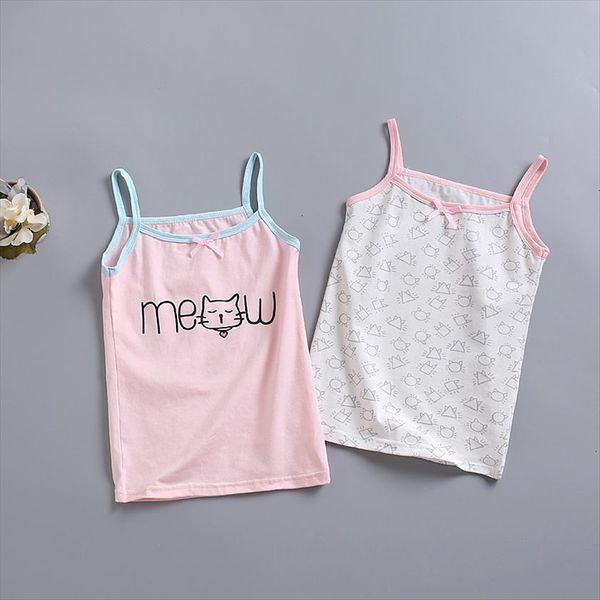 summer girls tank kids underwear cotton children undershirt girl singlet teenager camisole 2 10years, Blue
summer girls tank kids underwear cotton children undershirt girl singlet teenager camisole 2 10years, Blue
